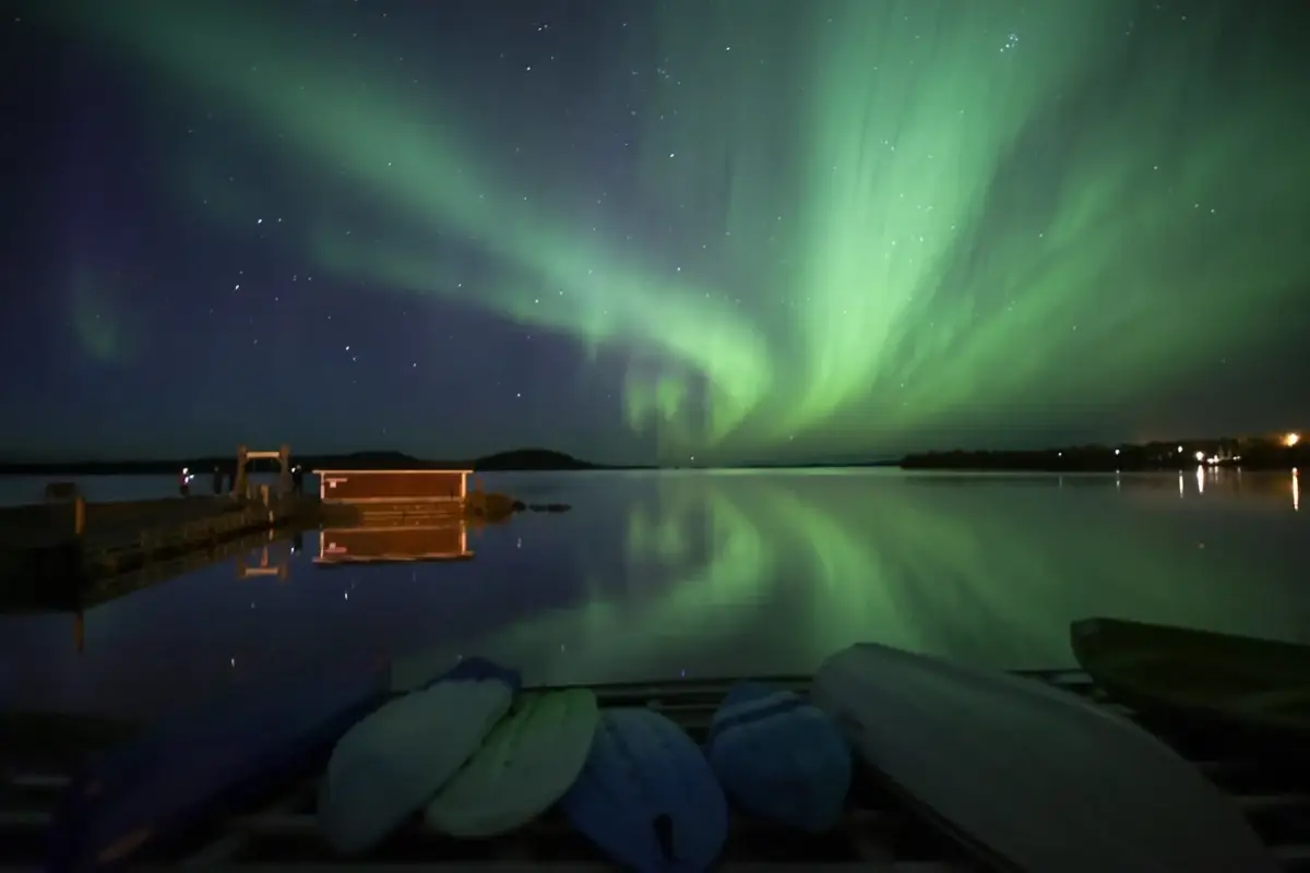Ivalo Aurora Borealis Auroa Borealis 4