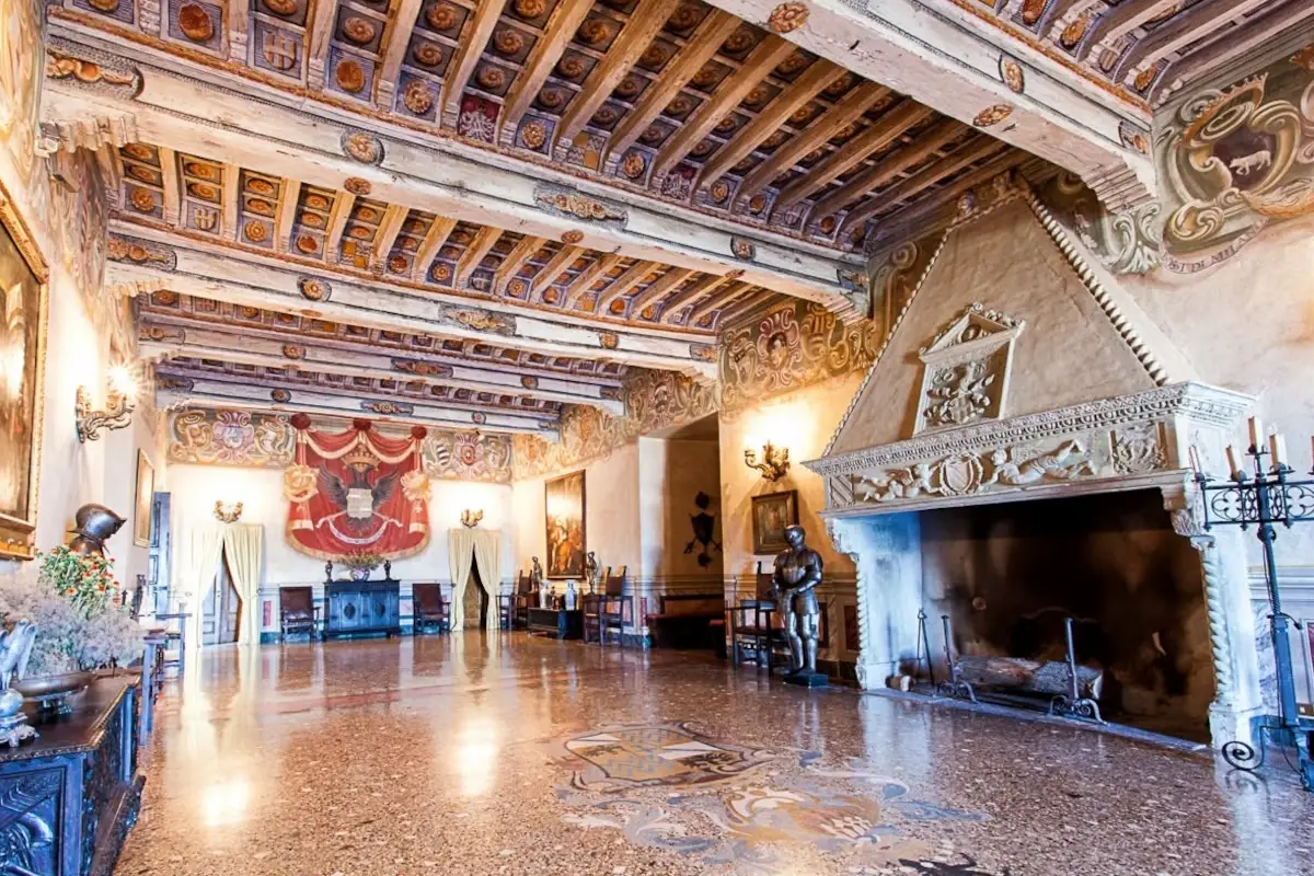 Mantova Castello di Rivalta Interni